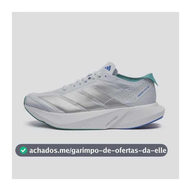 Tênis Masculino Adizero Drive Rc M adidas Azul Liso 41 Br
