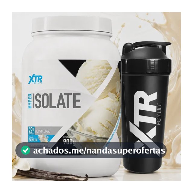 Whey Protein 900g Xtr Isolate 900g Zero Lactose