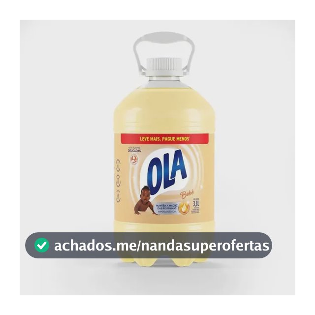 Lava Roupas Ola Bebê 3,8l