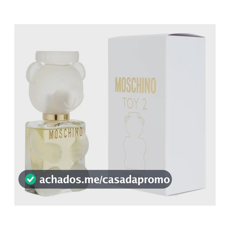 Moschino Toy 2 Eau de Parfum Floral Amadeirado 50ml