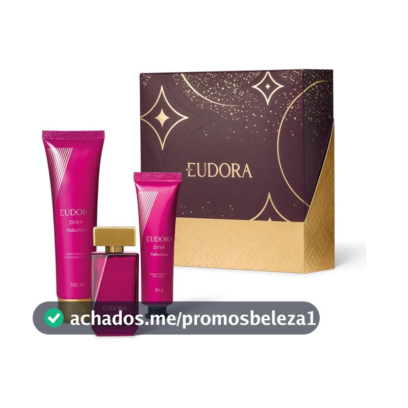 Kit Eudora Diva Fabulosa (3 Produtos)