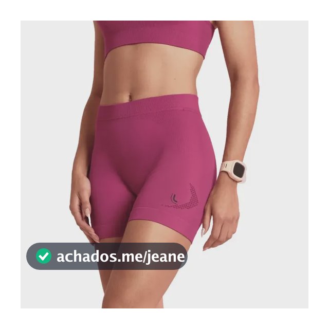 Shorts Fitness Lupo Sport Sem Costura Academia Ciclista