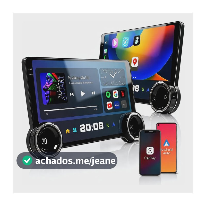 Central Multimidia 13'' 6ram 128gb Oqtacore 5g Carplay Andro E-carplay Central Multimídia 13 Polegadas Android 13 6gb 128gb Carplay Android-auto Lançamento Som Imported
