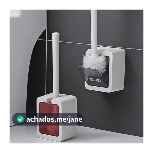Escova Sanitária Plástico com suporte