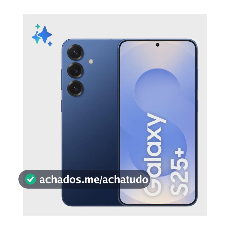 Samsung Galaxy S25+ 5g, 256gb, 12gb, Câmera Tripla - Azul marinho