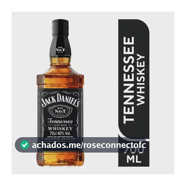 Whiskey Jack Daniel's Tennesse Old N. 7 (Tradicional) 700ml