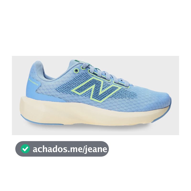 Tênis Esportivo Feminino 413v3 New Balance Azul-claro Liso 36 Br