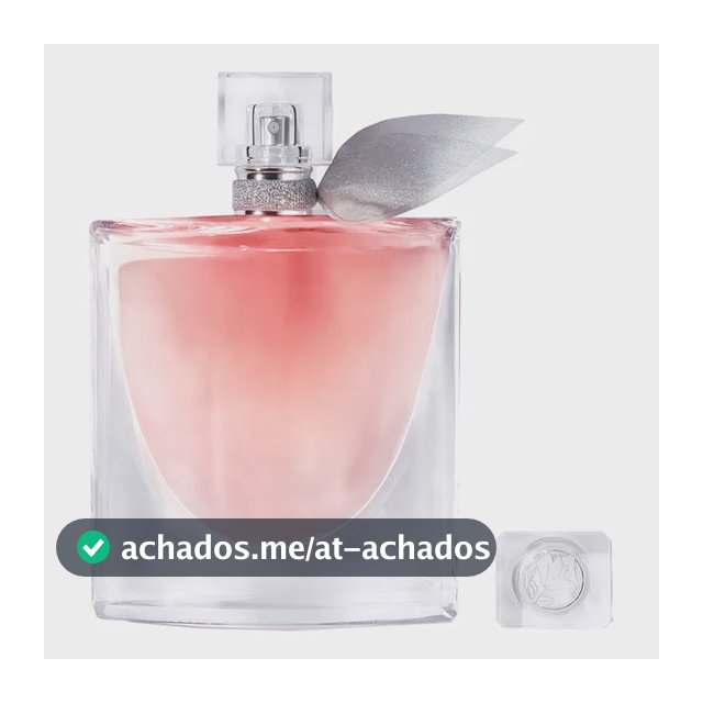 Perfume Feminino L' Eau de Parfum Fragrância Floral Gourmand Inebriante com Notas de Íris Nobre, Baunilha e Pralinê La Vie Est Belle Lancôme, Frasco com 100ml