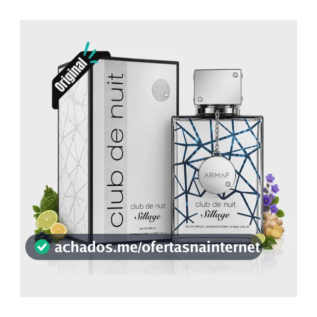 Perfume Árabe Armaf Club De Nuit Sillage Edp 105ml Masculino