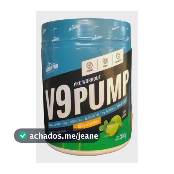 V9 Shark 300g Pre Treino Com Beta Alanina