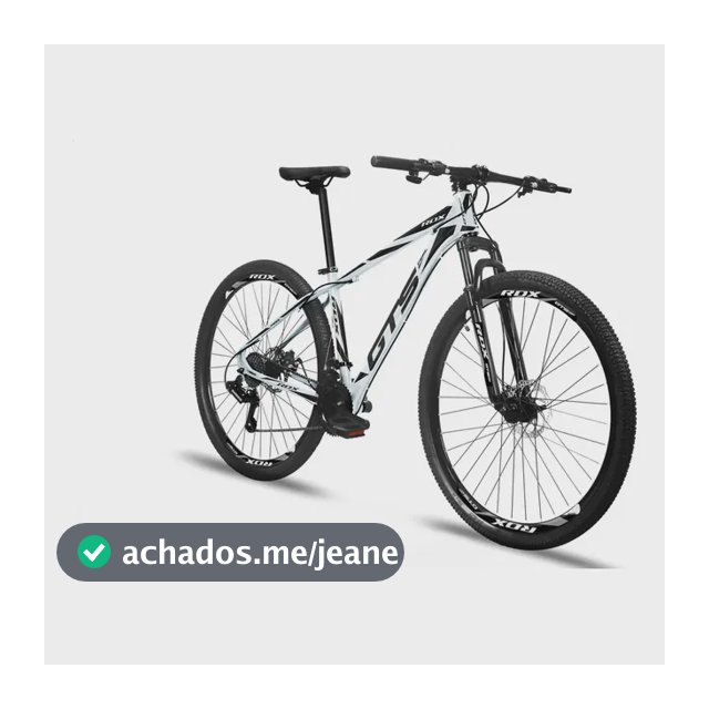 Bicicleta mountain bike GTS Feel RDX R29 tamanho do uadro M - cinza/preto
