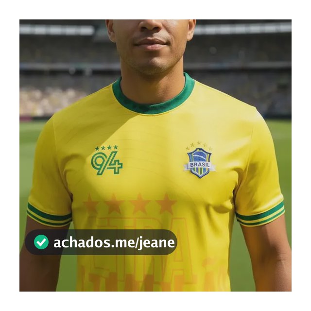 Camisa Brasil Plus Size Masculina Futebol Seleção 1994 R11