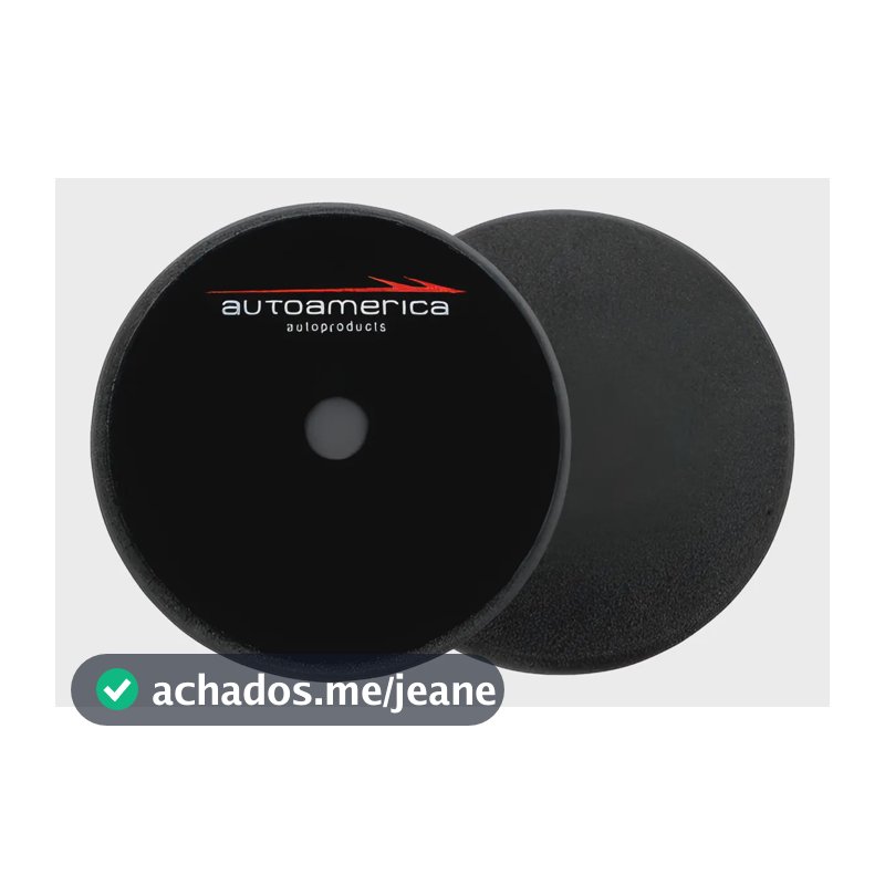 Boina De Espuma Low Cost Preto 6  Autoamerica Lustro