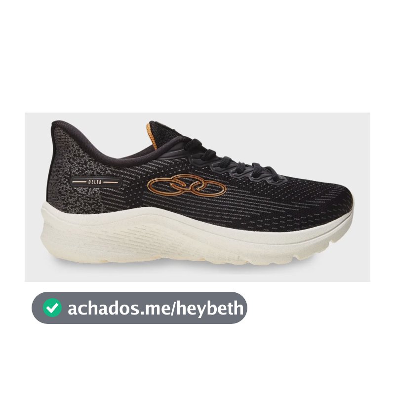 Tênis Masculino E Feminino Delta 122 Olympikus Preto/chumbo Liso 38 Br