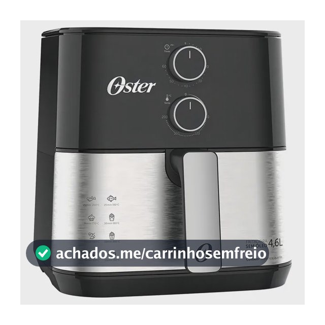 Fritadeira Sem Óleo Ofrt520 4,6 Litros Oster