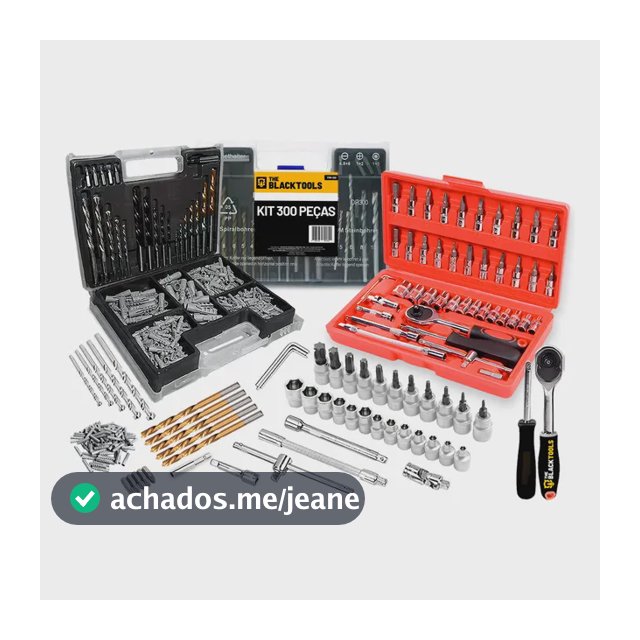 Jogo De Ferramentas Chaves Catraca Philips Fenda 346 Peças Vermelho / Prata / Preto