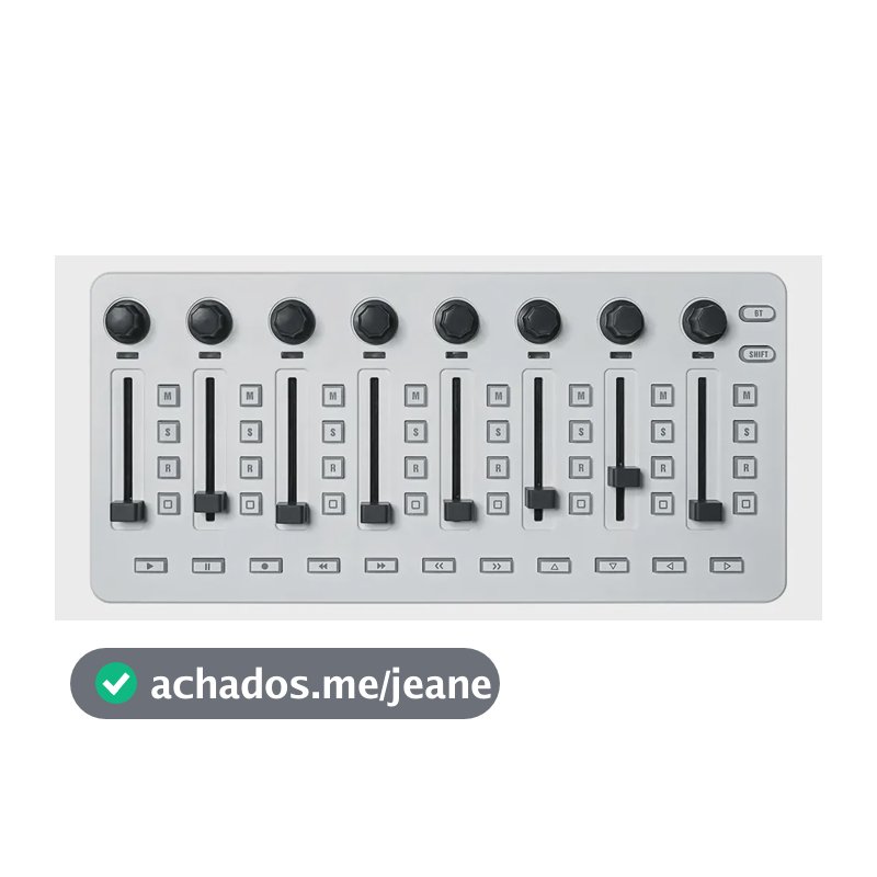 Console Mixagem Controller Midi Sem Fio 43 Botões 8 Pads Smc-mixer