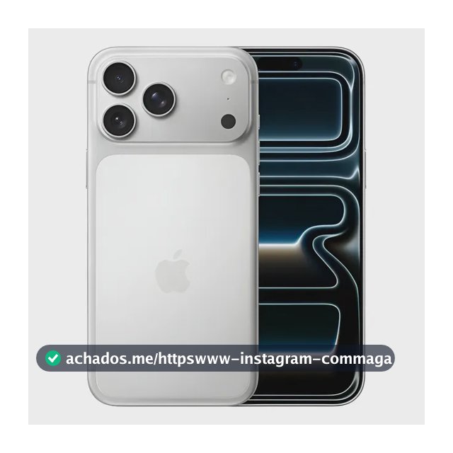 iPhone 17 Pro Max 256GB - Prateado - Distribuidor Autorizado