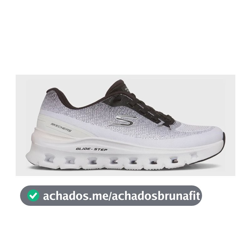 Tênis Skechers Feminino Glide Step Pro Academia Corrida Branco/preto Liso 36