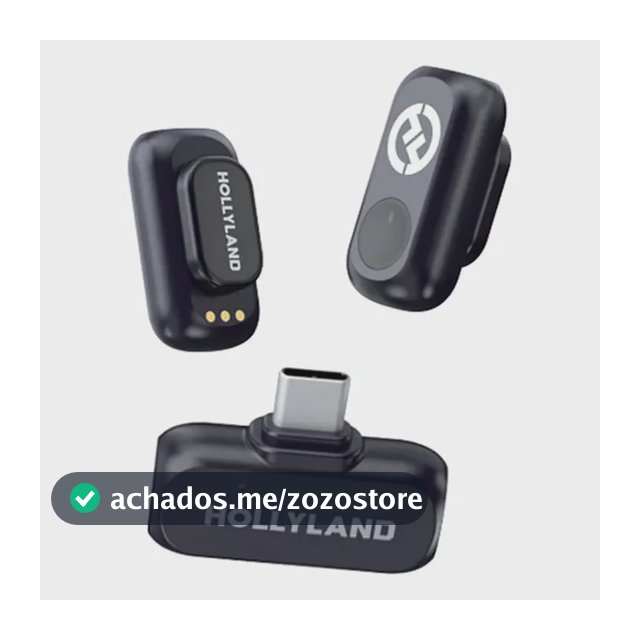 Microfone Lark A1 Hollyland Mini Usb-c Preto