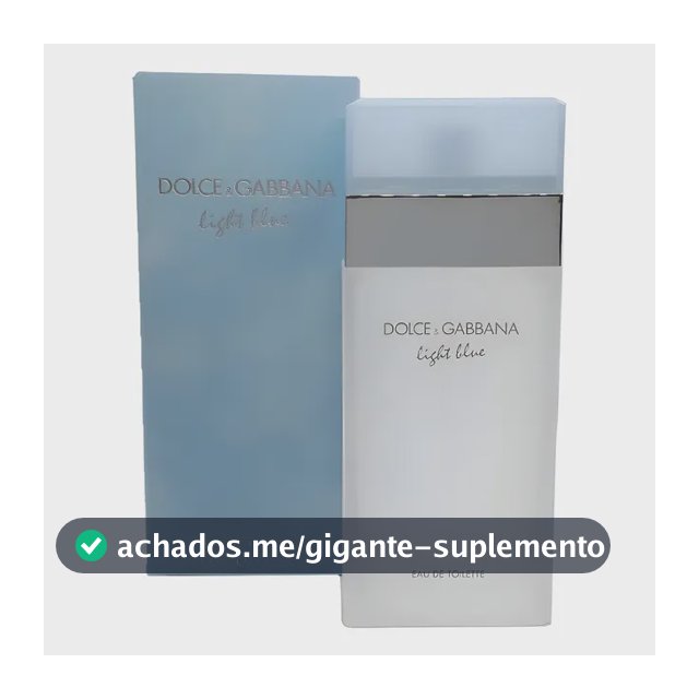 Perfume Dolce & Gabbana Light Blue Feminino Edt - 100ml