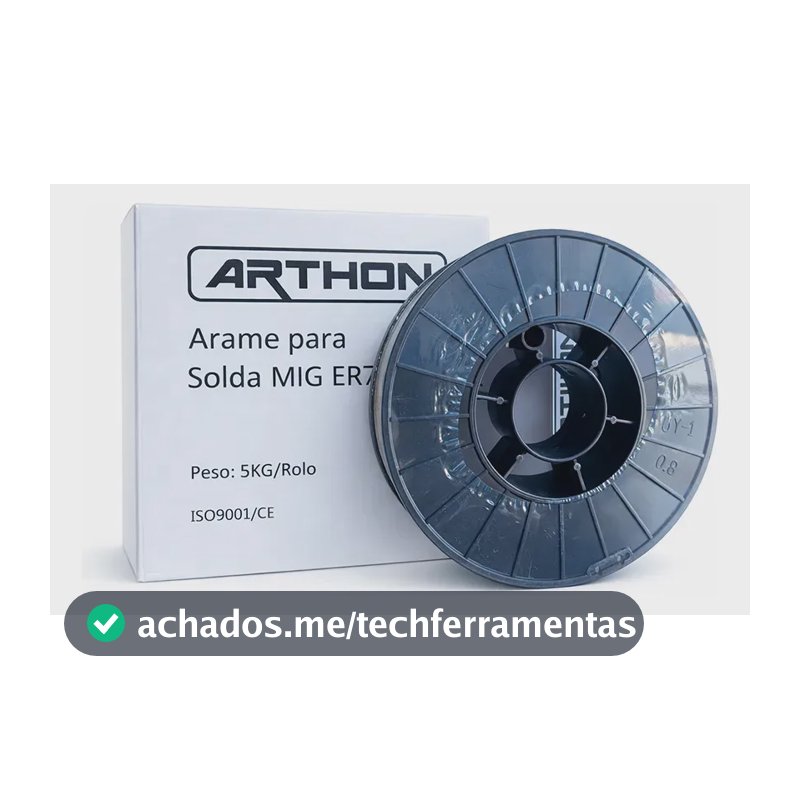 Arame Mig 0.8mm 5kg [ 16.31.045.60 ] Arthon