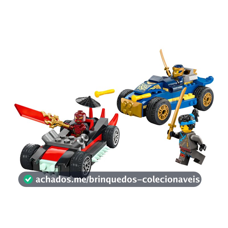 Lego® Ninjago Duelo Carros De Corrida Rogue Vs. Drix 71840