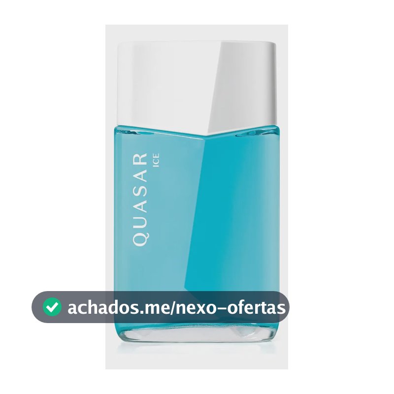 Quasar Ice Deo Colônia Fougère Aldeídica 100ml Boticário Masculino