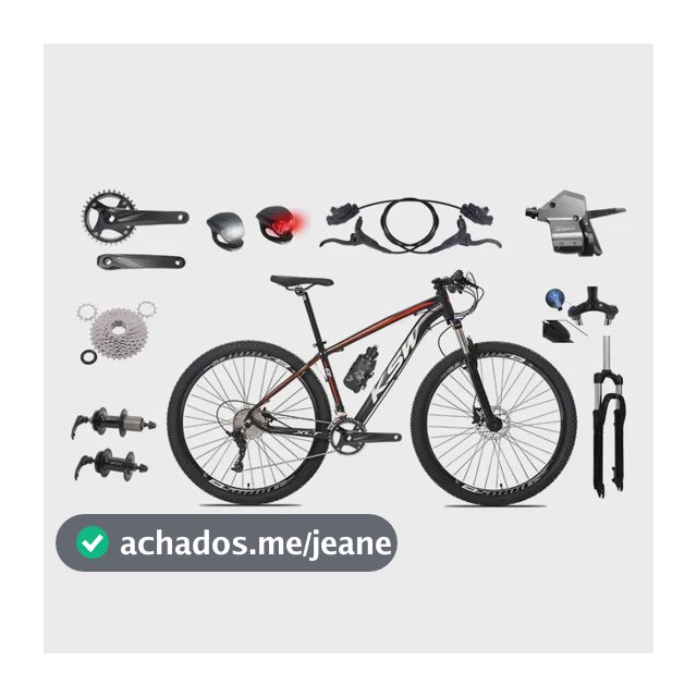 Bicicleta Aro 29 Ksw 1 X 9v Hidráulico Trava E K7 11/40