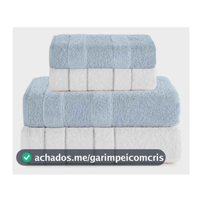 Jogo de Toalhas Banho Velvet 4 Peças Barra Aveludada Toque Macio Alta Absorção Antipiling Altenburg