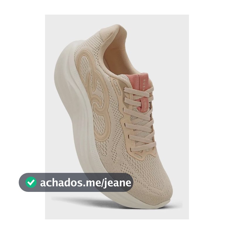 Tênis Olympikus Feminino Rush Algodao/pessego Claro Liso 37 Br