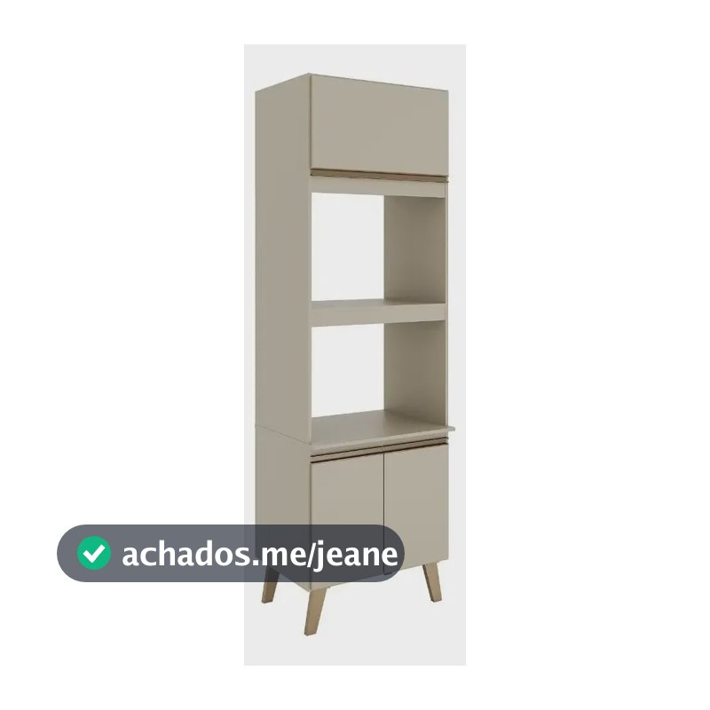 Torre Quente 2 Fornos Atlanta Carraro Amêndoa Bege