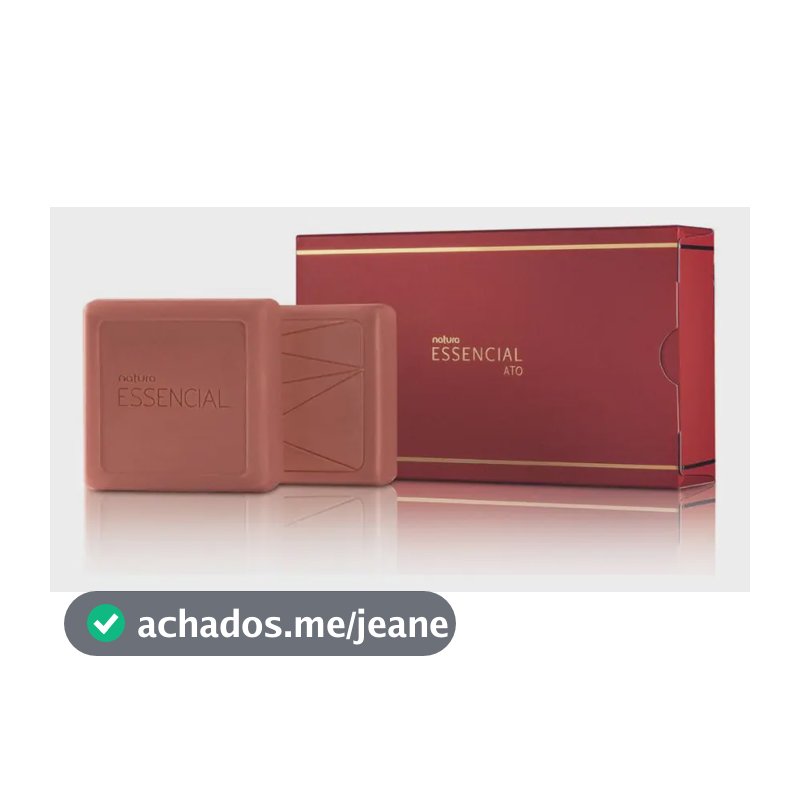 Sabonete Em Barra Natura Essencial Ato Feminino 2un 110g