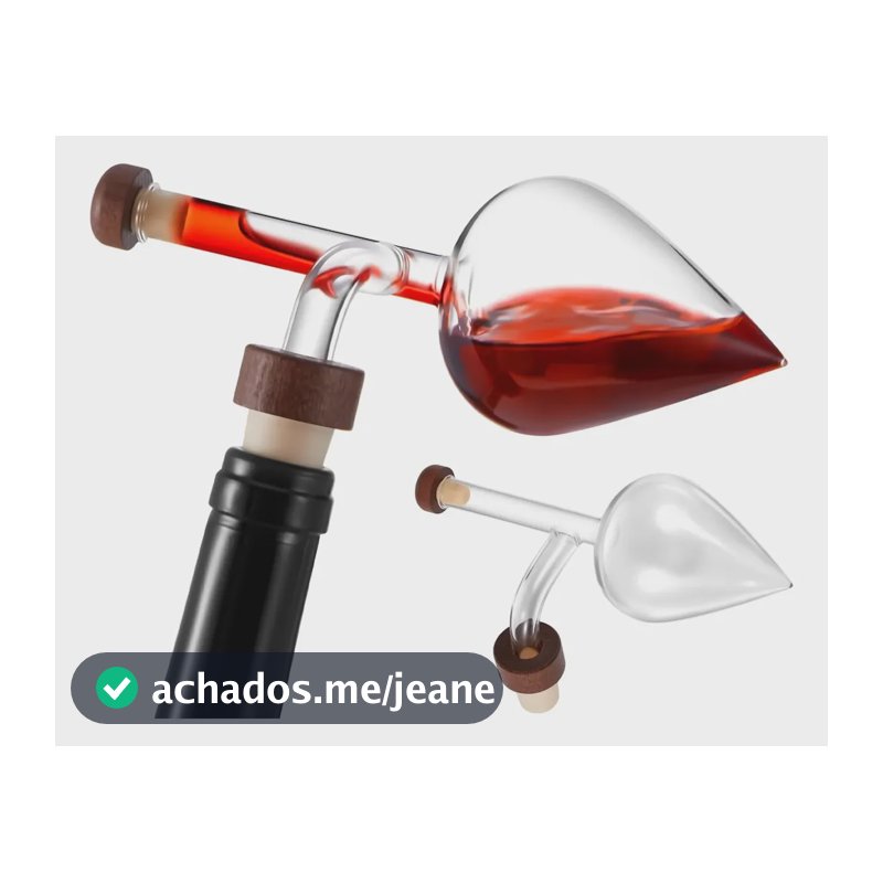 Aerador E Decantador De Vinho Pronta Entrega