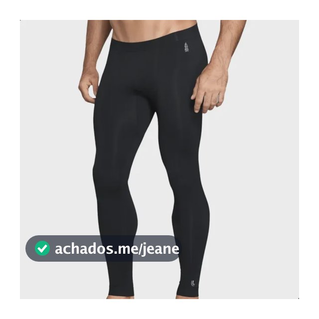 Calça Legging Térmica Masculina Lupo Segunda Pele S/ Costura
