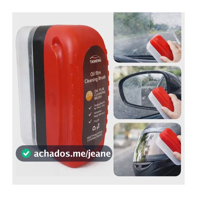 Escova Vidros Automovel Box Desembaçante Parabrisa Esponja