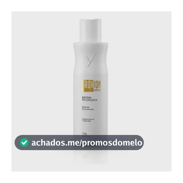 Escova Progressiva 150g - Fashion Gold
