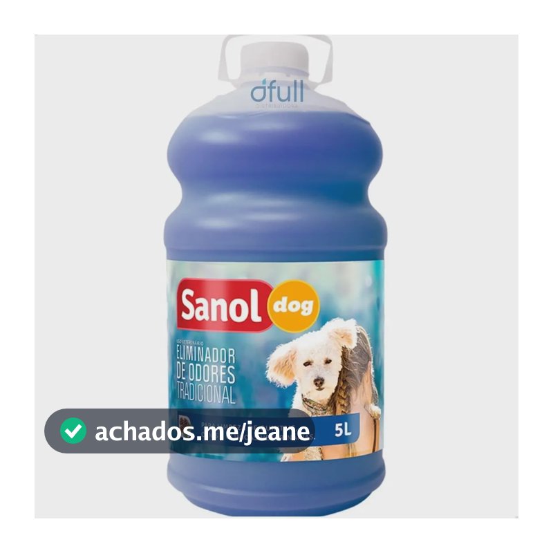 Limpador Sanol Dog Eliminador De Odores Tradicional Uso Vete