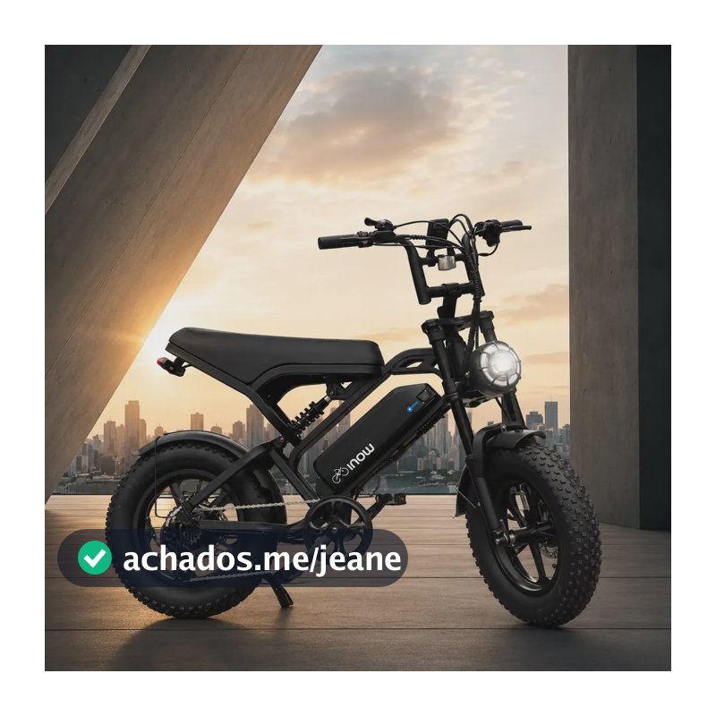 Bicicleta Bike Eletrica V20 Mini 750w 32 Km Autopropelido Preto 15