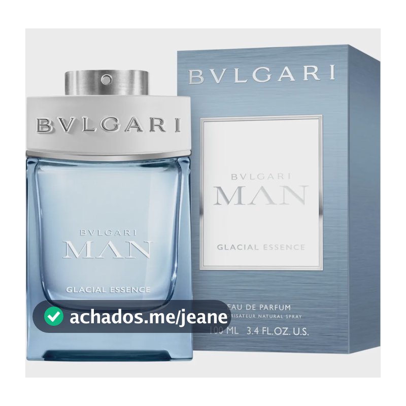 Perfume Masculino Bvlgari Man Glacial Essence 100ml Edp