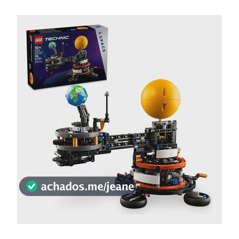 Lego Technic Planeta Terra E Lua Em Órbita 42179 - 526 peças