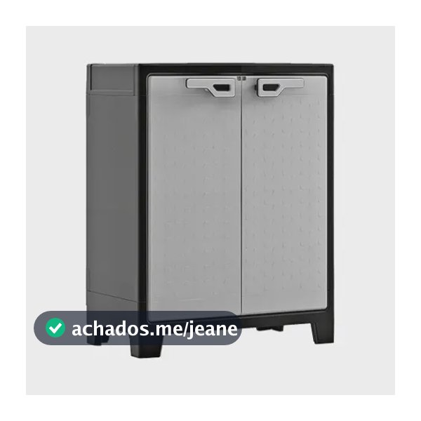 Armário Baixo Titan Keter Cinza