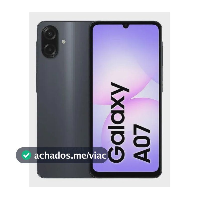Celular Samsung Galaxy A07 128gb 4gb Tela Grande