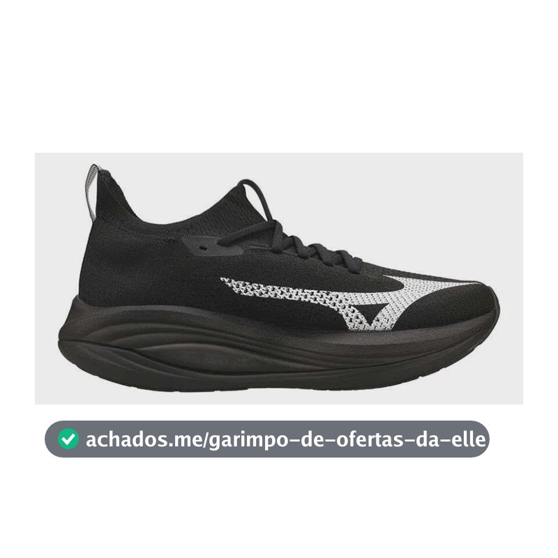 Tênis Mizuno Neo Vista 3 Unissex Preto/branco 38 Br