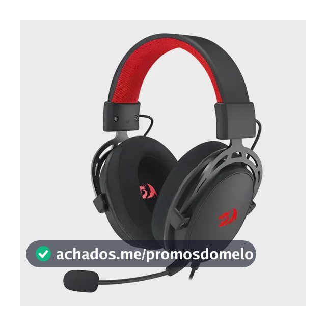 Headset Gamer Redragon Cragblade H541, Drivers De 53mm