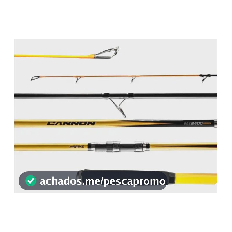 Vara de Praia Marine Sports Cannon de Carbono 4,20 m para Molinete
