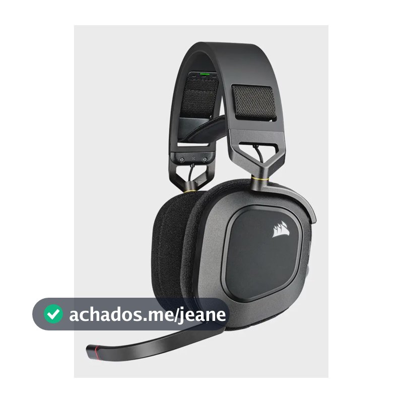 Diadema Corsair Hs80 Rgb sem fio