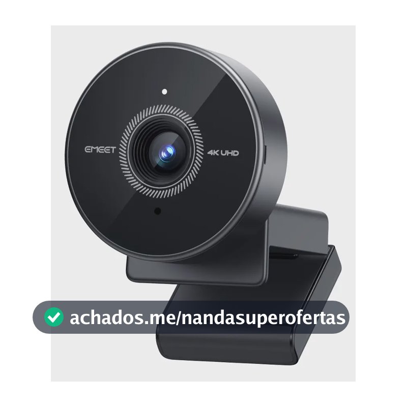 EMEET C950 4k Webcam Ultra 8mp Hd Autofoco Com Microfone 1080P 60Fps Camera Para Pc Video Conferencia