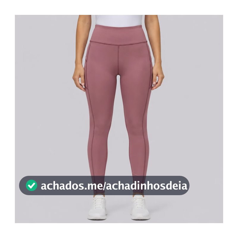 Calça Legging Fila Pocket Life Feminina Bordô Bordô - G