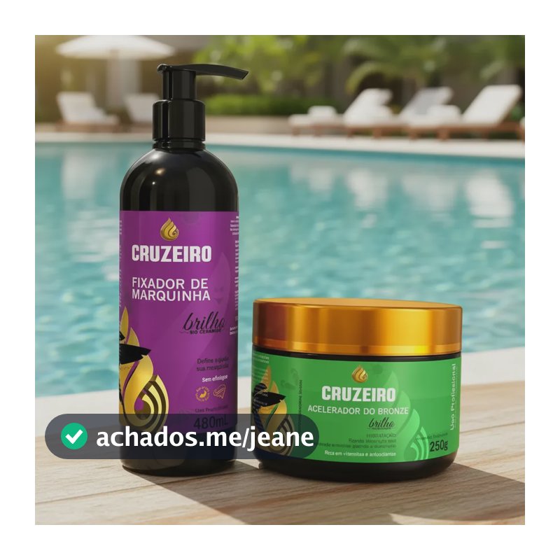 Kit Profissional Acelerador Bronze 250g+fixador De Marquinha